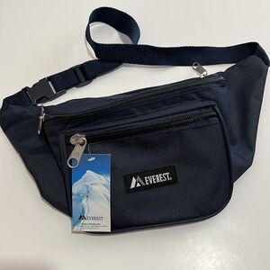 Everest Navy Belt Bag Fanny Pack Bum Bag XLarge New Unisex